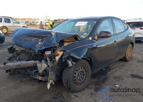 2009 Hyundai Elantra Gls z USA, uszkodzony, nr VIN KMHDU46D09U773463